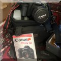 E04. Canon EOS camera. 